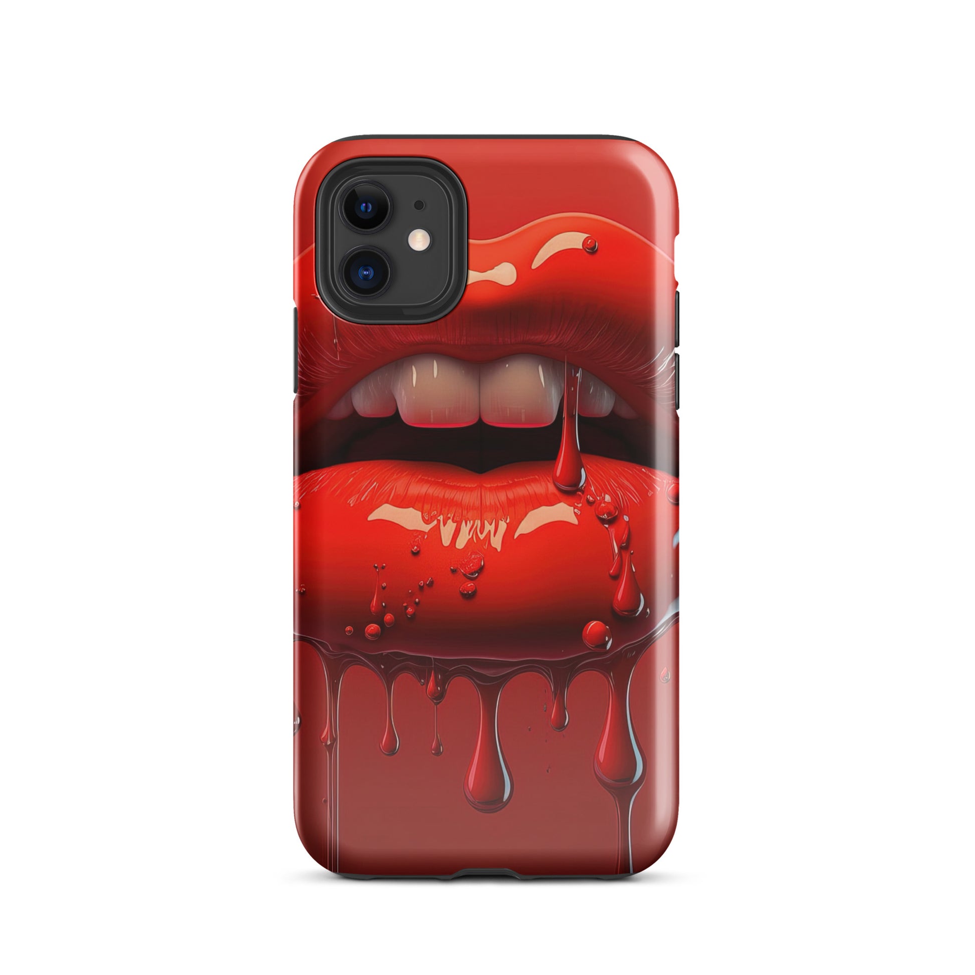 Glossy Red Lips iPhone® Case – Phone Cases Co Glossy Red Lips iPhone® Case – Phone Cases Co
